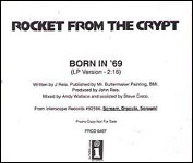 Born in '69 (radio promo)